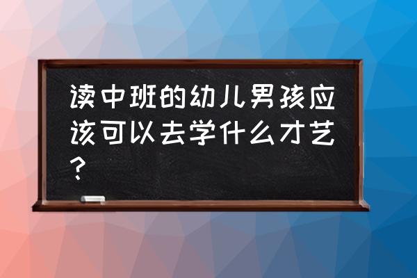 适合儿童的武术有哪些 读中班的幼儿男孩应该可以去学什么才艺？