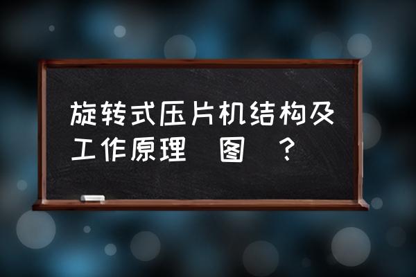 滑轨屏与背景同步原理 旋转式压片机结构及工作原理（图）？