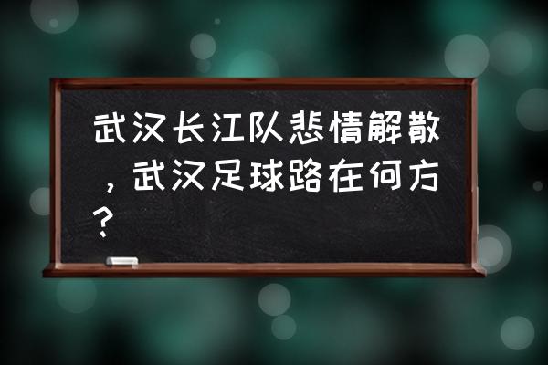 剑与家园士气高怎么刷 武汉长江队悲情解散，武汉足球路在何方？