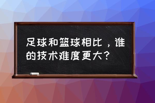 踢球动作图片素材高清 足球和篮球相比，谁的技术难度更大？